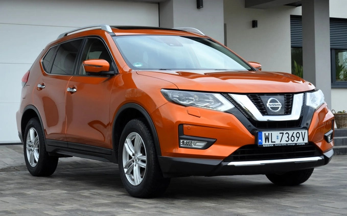 Nissan X-Trail cena 73999 przebieg: 100000, rok produkcji 2018 z Mońki małe 466